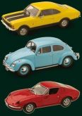 Miniaturas Opala Fusca Puma Maverick Inesqueciveis Nacionais
